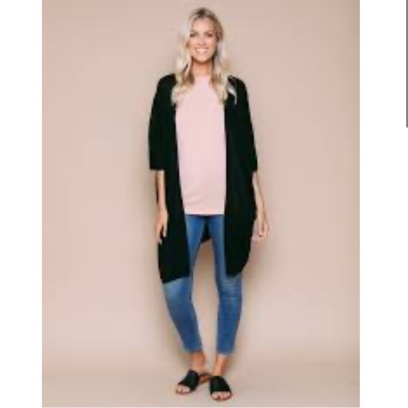 Orb Eleanore Tissue Knit Kimono - Picture 4 of 4